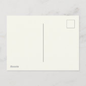 Prettig Kerstmis Doodle Sneeuw | Foto Kerstkaart Feestdagenkaart (Achterkant)