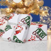 Prettig Kerstmis door de Kerstman- Matglanzend Inp