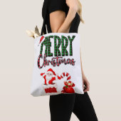Prettig Kerstmis door Kerstman - Tote Bag (Dichtbij)