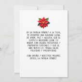 Prettig Kerstmis en een Gelukkig Nieuwjaar met fot Kaart (Achterkant)