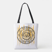 Prettig Kerstmis Essentieel Tote Bag (Achterkant)