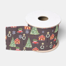 Prettig Kerstmis Esthetisch Patroon- Feestelijke F