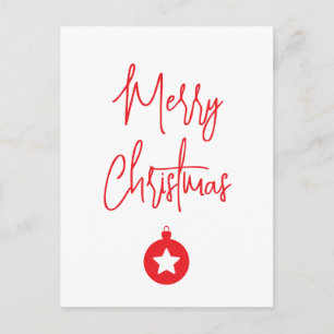 Prettig Kerstmis Familie Nieuw Jaar Bericht Briefkaart
