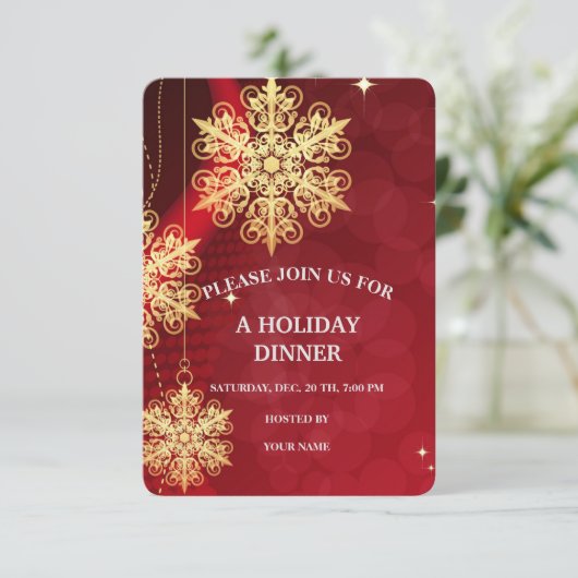 Prettig Kerstmis Feestelijke Kerst Geschenk Design Kaart (Staand voorkant)