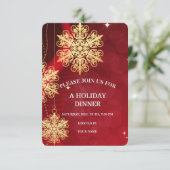 Prettig Kerstmis Feestelijke Vakantie Cadeau Ontwe Kaart (Staand voorkant)