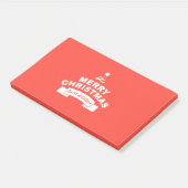 Prettig Kerstmis, Gefeliciteerd Post-it® Notes (Schuin)