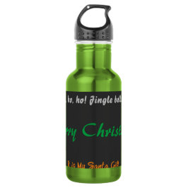 Prettig Kerstmis Het is Mijn Kerstman Cadeau - Oh Waterfles