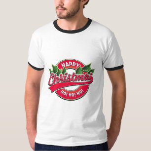 Prettig Kerstmis Ho! Ho! Ho! Auto Magneet T-Shirt