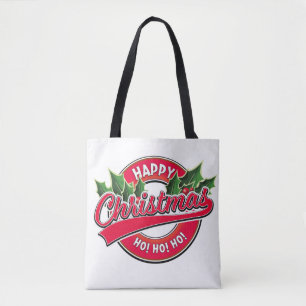 Prettig Kerstmis Ho! Ho! Ho! Boodschappentas Tote Bag