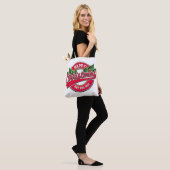 Prettig Kerstmis Ho! Ho! Ho! Boodschappentas Tote Bag (Op model)
