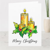 Prettig Kerstmis Kaart (Voorkant)