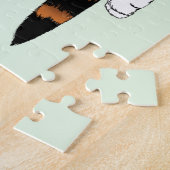 Prettig Kerstmis Kattepootje Legpuzzel (Zijkant)