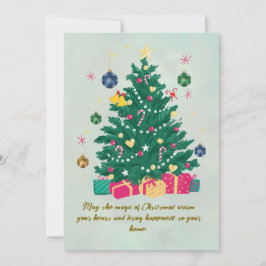 Prettig Kerstmis kerstkaarten Kaart