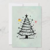 Prettig Kerstmis kerstkaarten Kaart (Achterkant)