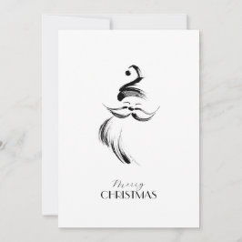 Prettig Kerstmis Kerstman Kerstmis Feestdagenkaart