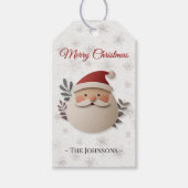 Prettig Kerstmis Kerstman – Persoonlijk Kerstcadea Cadeaulabel (Voorkant)