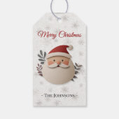 Prettig Kerstmis Kerstman – Persoonlijk Kerstcadea Cadeaulabel (Achterkant)