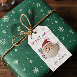 Prettig Kerstmis Kerstman – Persoonlijk Kerstcadea Cadeaulabel