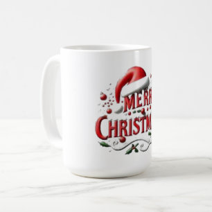 Prettig Kerstmis Kerstmuts Koffiemok