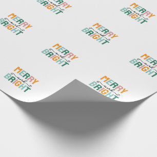 Prettig Kerstmis Klassiek Uniek Minimalistisch Een Cadeaupapier