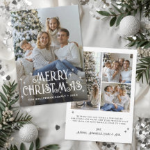 Prettig Kerstmis Klassieke Elegante Foto 