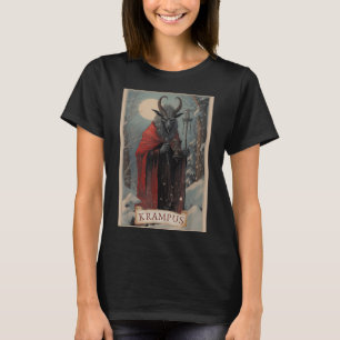 Prettig Kerstmis Krampus Xmas Horror Lelijke Trui T-shirt