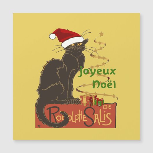Prettig Kerstmis Le Chat Noir Kerst-spot (Voorkant)