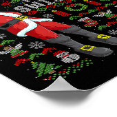 Prettig Kerstmis Lelijke Kerstmis Sketll Kerstmis  Poster (Hoek)