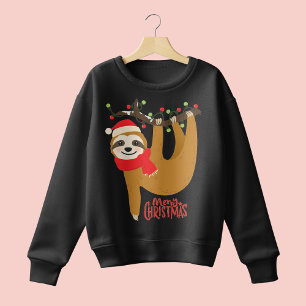 Prettig Kerstmis Luiaard Knus Kerstcadeau voor Haa Trui