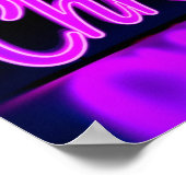 Prettig Kerstmis Luxe Typografie Poster Papier H16 (Hoek)