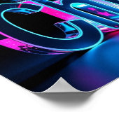 Prettig Kerstmis Luxe Typografie Poster Papier H41 (Hoek)