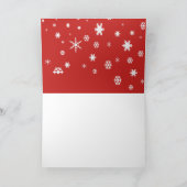 Prettig Kerstmis Mito Krijgers Kaart (Binnen)