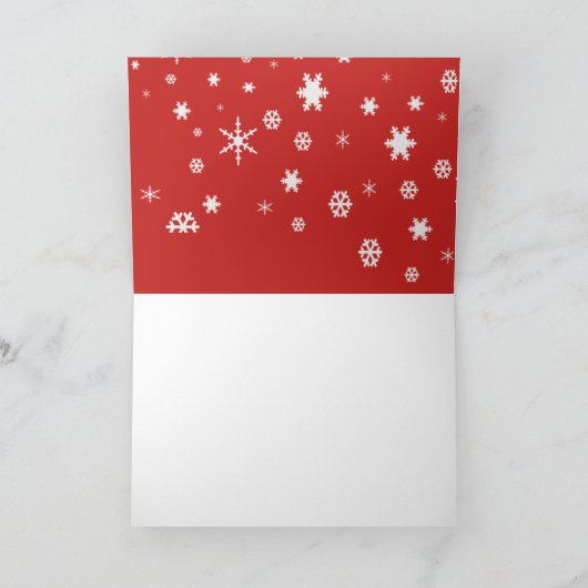 Prettig Kerstmis Mito Krijgers Kaart (Binnen)