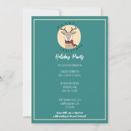 Prettig Kerstmis Mooie Rendier Kerstfeest Feestdagenkaart