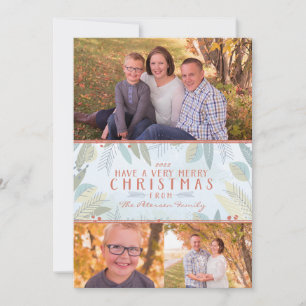 Prettig Kerstmis Multi Foto Kaart