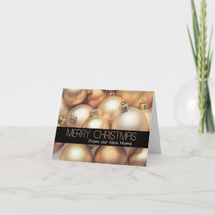 Prettig Kerstmis - Nieuw Adres Kerstkaart Feestdagen Kaart