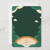 Prettig Kerstmis Nieuwe Thuis Uitknipkaart Kaart (Achterkant)