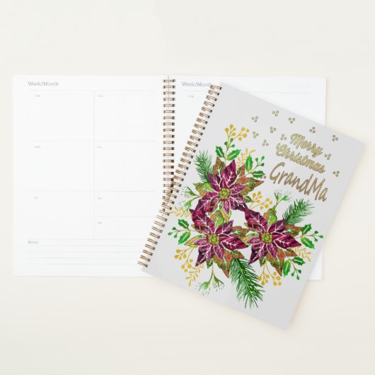 Prettig Kerstmis Oma Planner: Planner (Display)