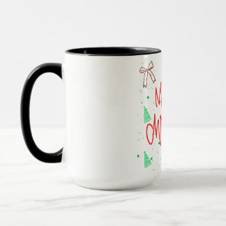 Prettig Kerstmis Ontwerp voor Peperkoek. Mok