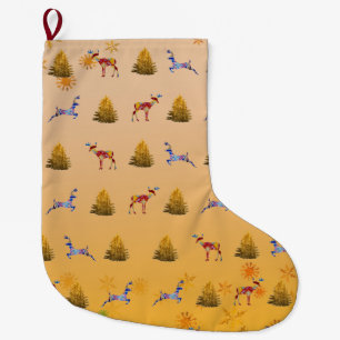 Prettig kerstmis op maat gemaakte kerstsok