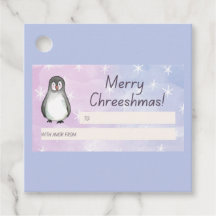 Prettig Kerstmis Pinguïn 