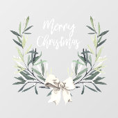 Prettig Kerstmis | Raamfolie Kerstmis Raamsticker (Vel)