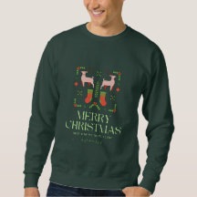 Prettig Kerstmis Rendieren & Kousen | Vintage Hol