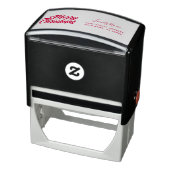 Prettig Kerstmis Retouradres Zelfinkende Stempel (Product)