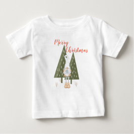 Prettig Kerstmis Schattige Kabouter Matchende