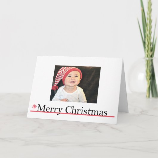 Prettig Kerstmis Sjabloon (Voorkant)