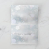 Prettig Kerstmis Sneeuwvlokken Bedrijfs Kerstfeest Kaart (Binnen)