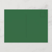 Prettig Kerstmis Stippen Groen Briefkaart (Achterkant)