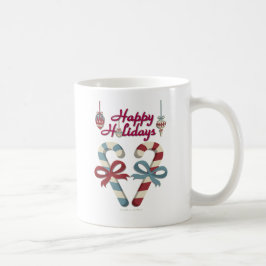 Prettig Kerstmis Suikerstokhart Koffiemok