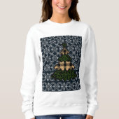 Prettig Kerstmis Trendy Dames Trui (Voorkant)